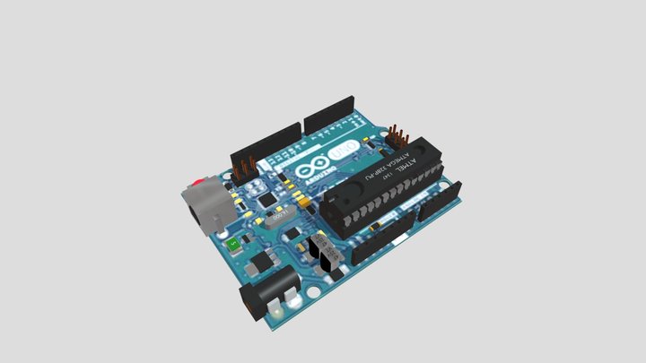 Arduino Uno 3D Model
