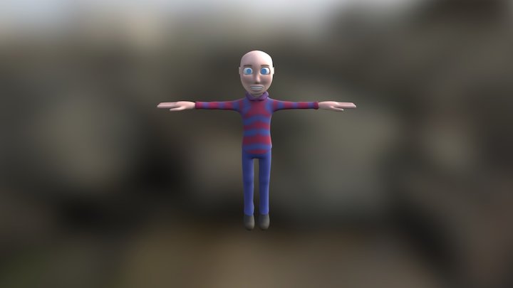 Includem Character V.01 3D Model