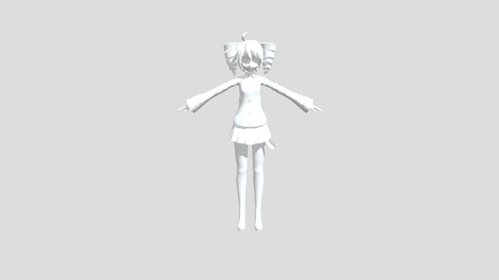 Kasane-Teto 3D Model