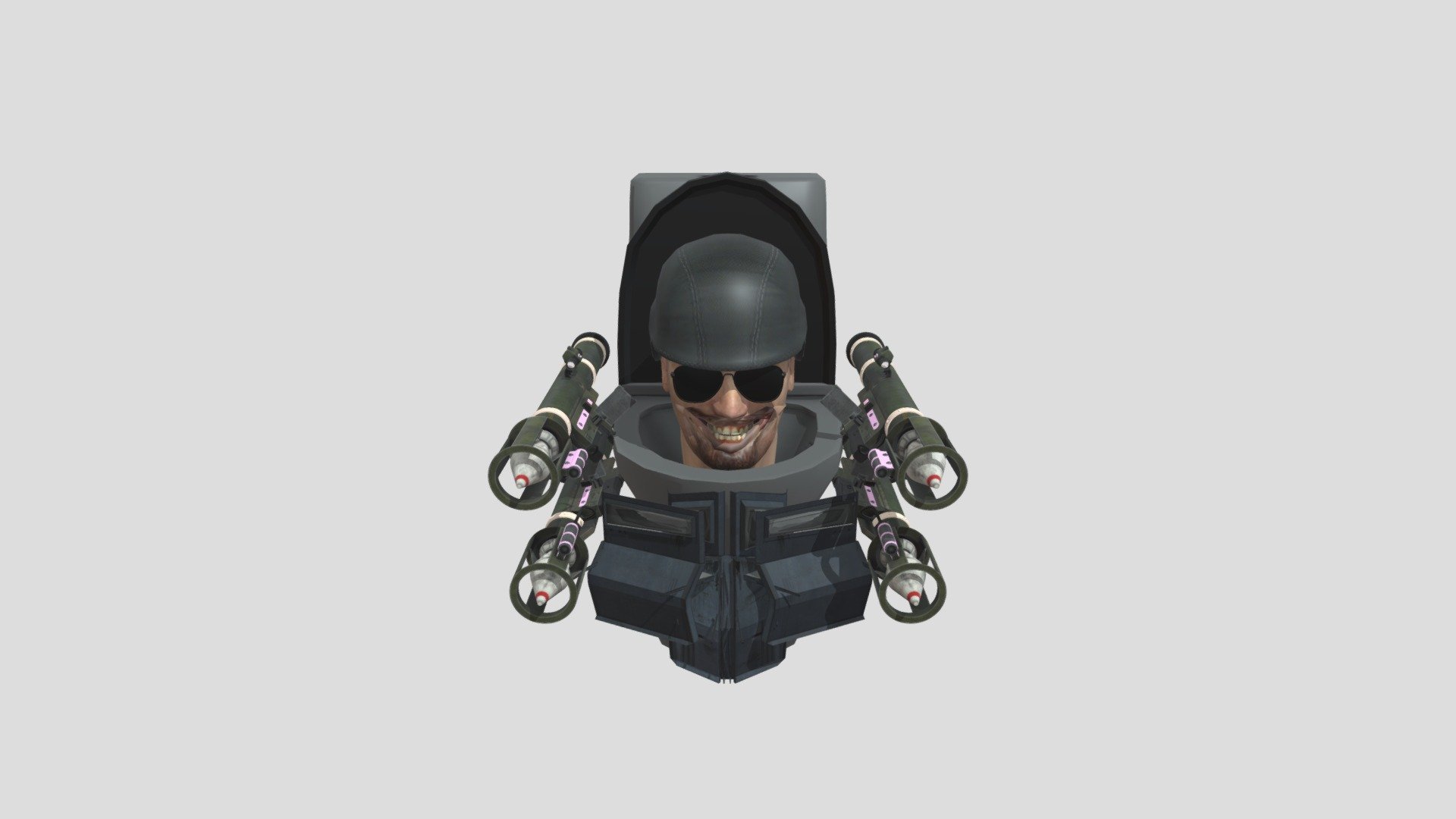 Missle_skibidi_toilet - Download Free 3D model by Speaker bro (@Speakerbro)  [157c3ce]