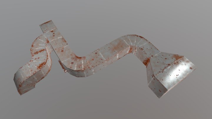 Air Conditioning Duct 3D Model