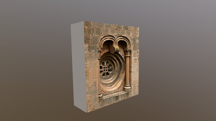 Oculo Iglesia de Albendiego 3D Model