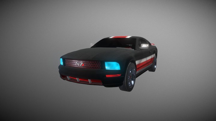 Sports Car Texturing Challenge - N7 Sports Car 3D Model