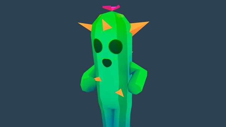 Cactus-GO!☄️ 3D Model