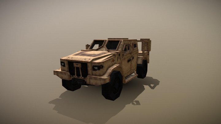 Oshkosh JLTV M1280 3D Model