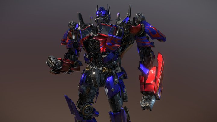 Transformers: Dark of the Moon Optimus Prime 3D Model