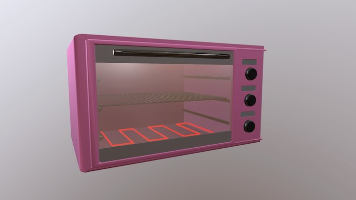 pinky oven 3D Model