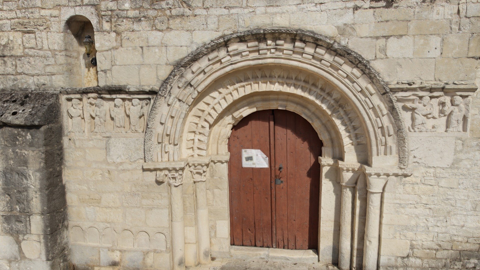 Eglise romane, Villognon (16)