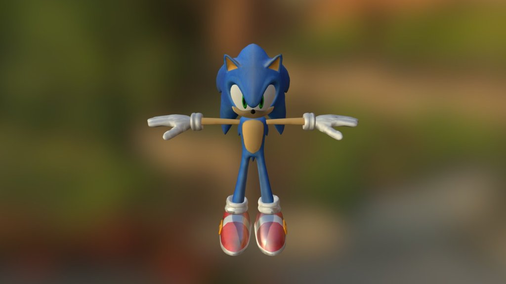 Sonic TH06 Model