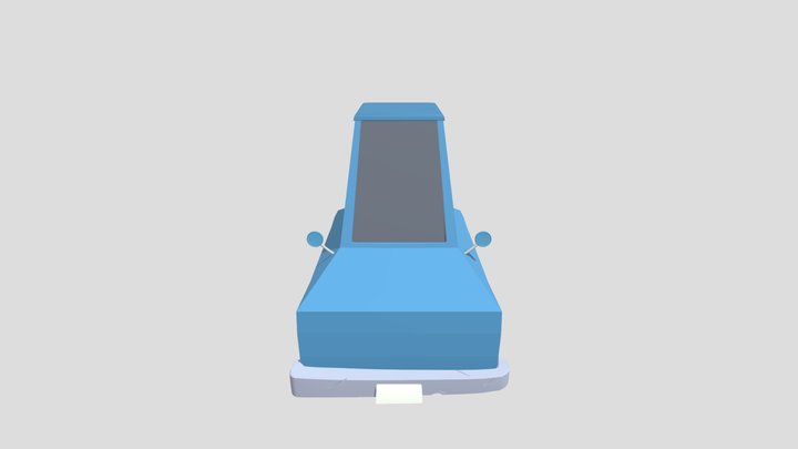 Car Low Poly 3D Model