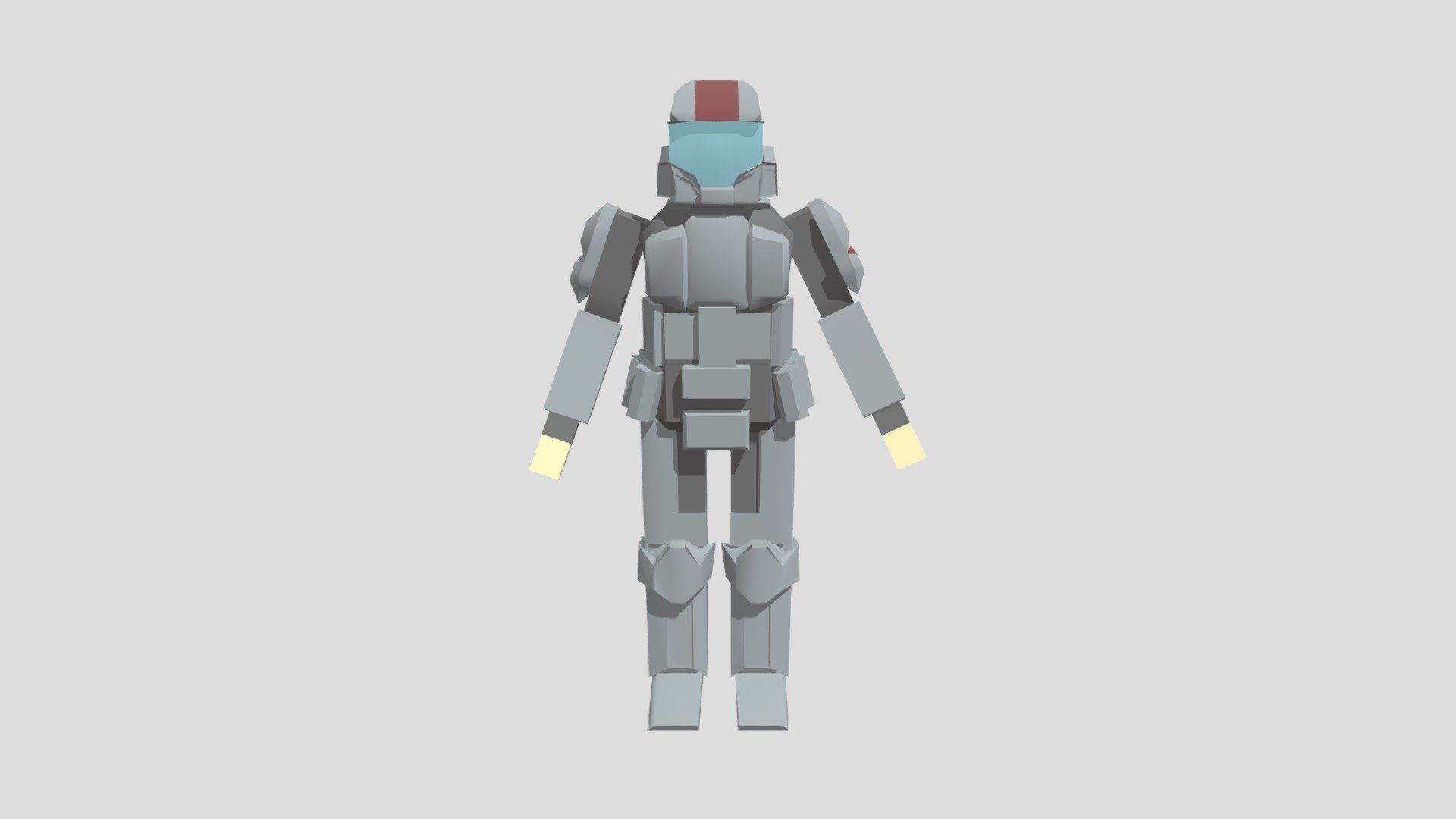 ODST low poly - Download Free 3D model by Maverick117 [15818a7] - Sketchfab