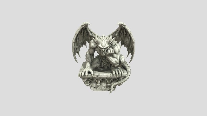 Stone Gargoyle Sentinel