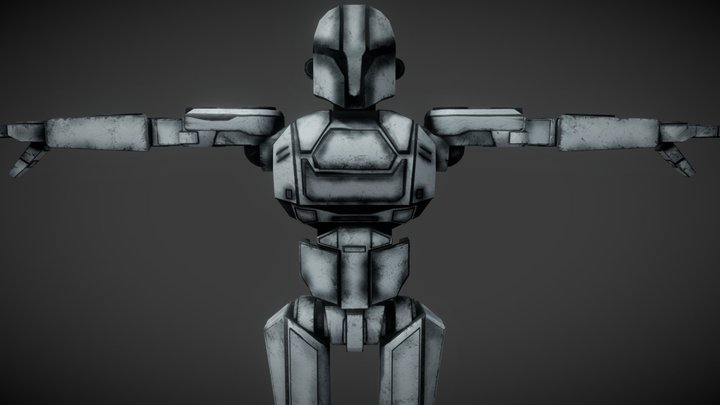 Sentinel Droid (KOTOR) 3D Model