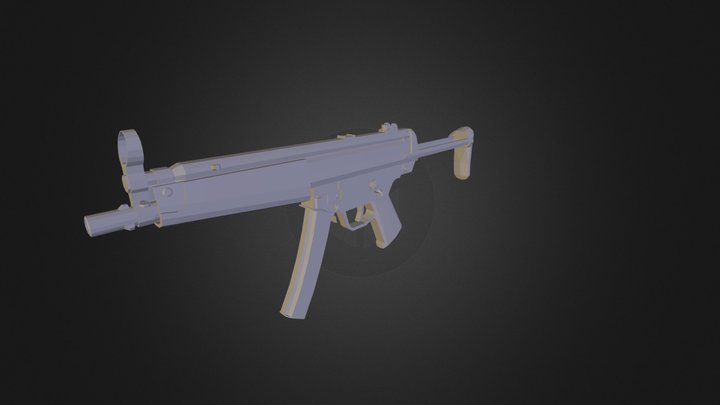 M P5 3D Model