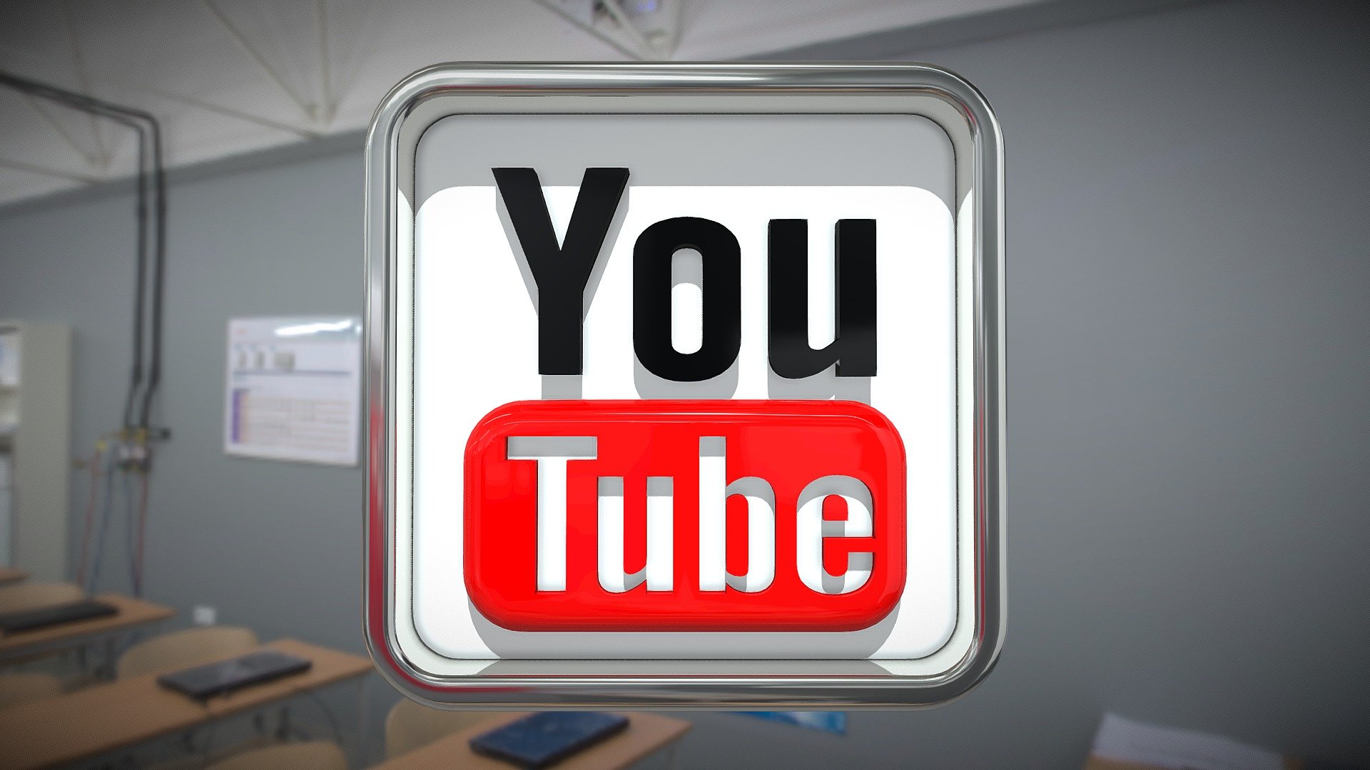 Youtube Old Logo - Buy Royalty Free 3D model by AnshiNoWara [1584403 ...