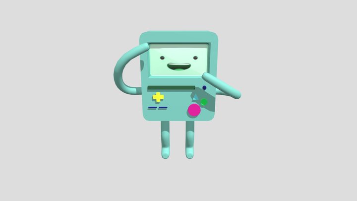 BMO - Adventure Time 3D Model