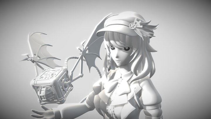 Character design - Sita and Beep 3D Model