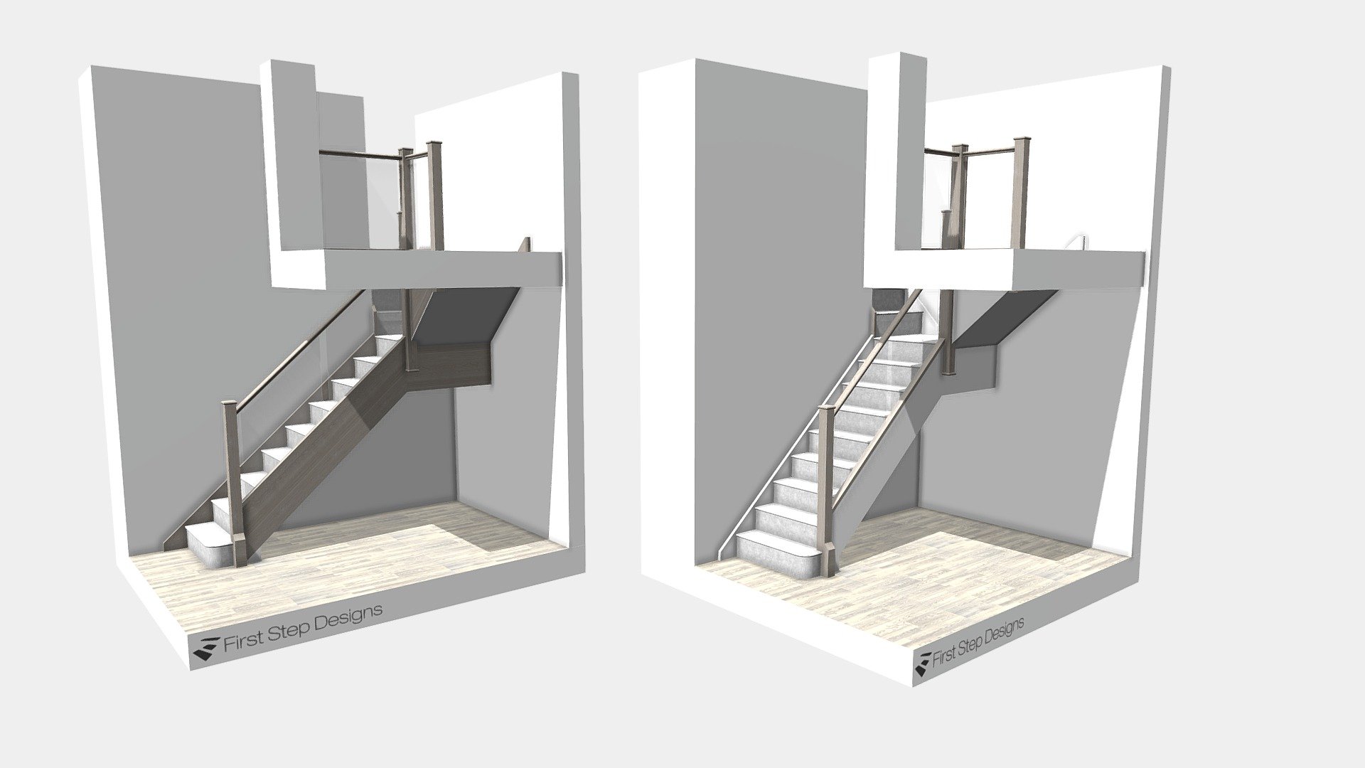 S Khan Staircase Renovation 3D model