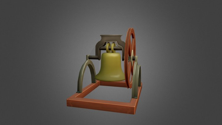 Town Bell 3D Model