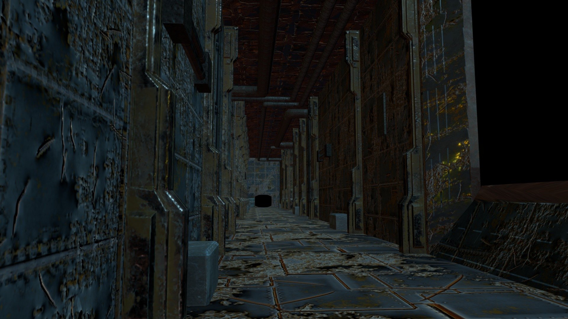 Sci-Fi Game Level #1