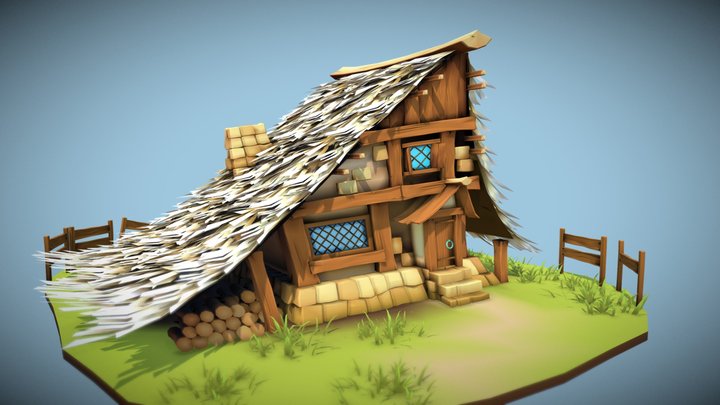 Otto's Cottage | Masters of Anima 3D Model