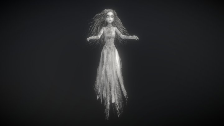 Lady of the castle 3D Model