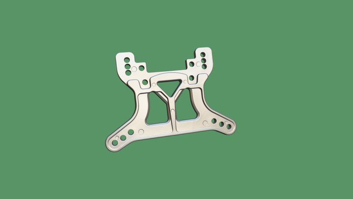 Industrial Part with Butterfly shape