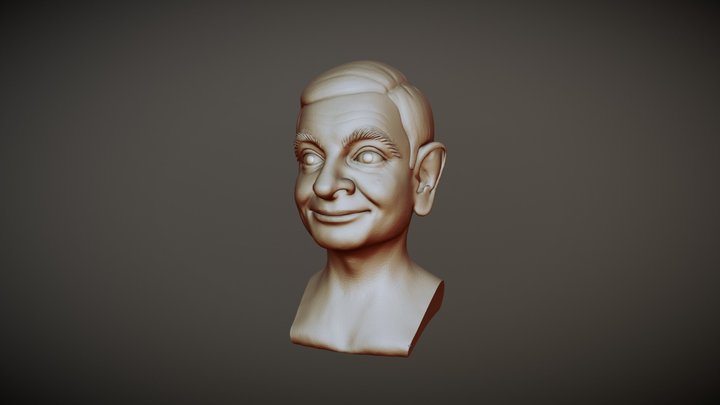 Caricature Bust Sculpt-WIP updated 3D Model