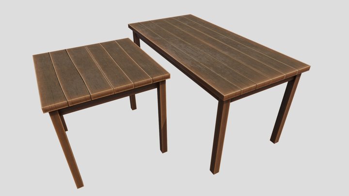 Tables 3D Model