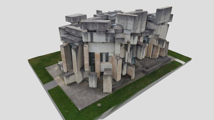 Wotrubakirche 3D Model