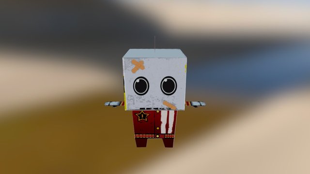 Papertitan 3D Model