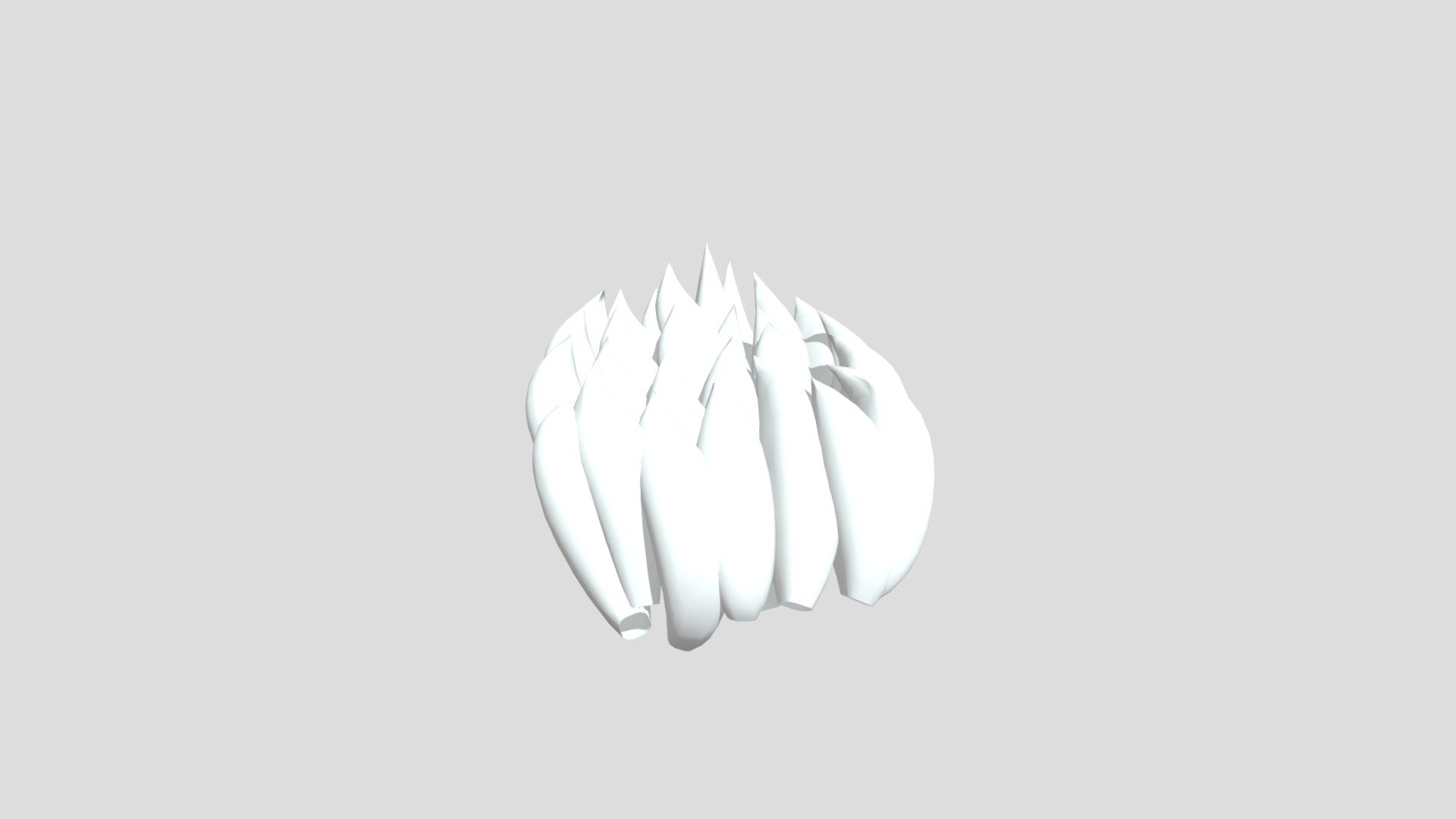 Roblox UGC hair - Download Free 3D model by zombiewinn