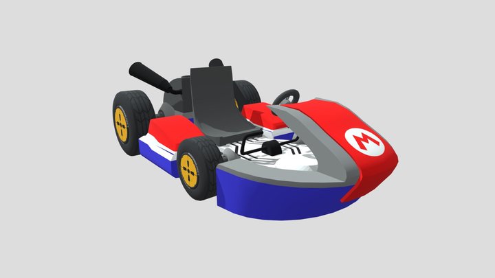 Mario Kart 3D Model