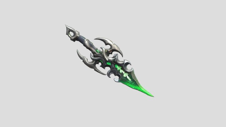 Green Sword 3D Model