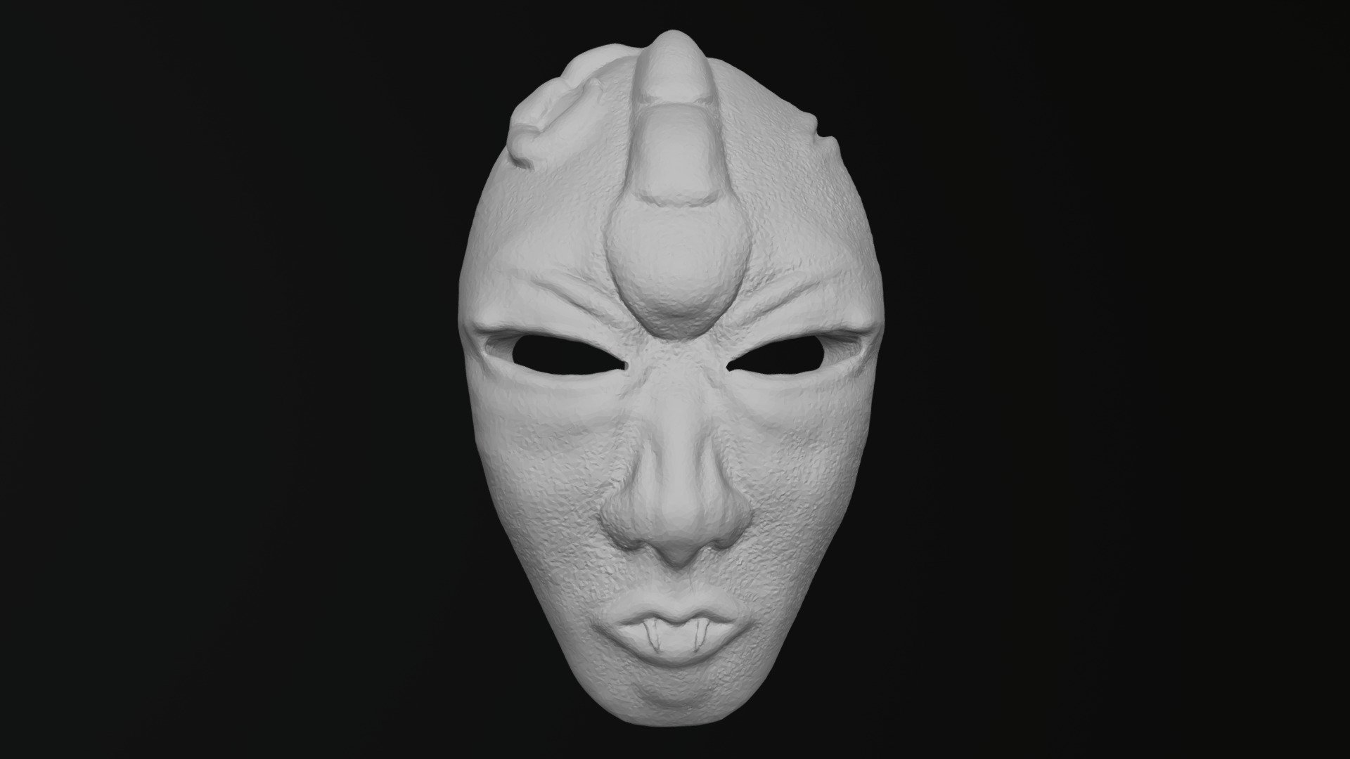 #SculptJanuary18 - Day 2: Mask