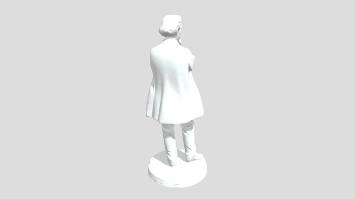 Willem Remeshed 3D Model