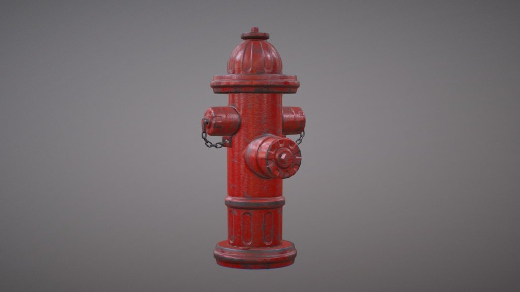 The Fire Hydrant - 3D model by Zubair Murtaza (@ibneaddam) [158ee55 ...