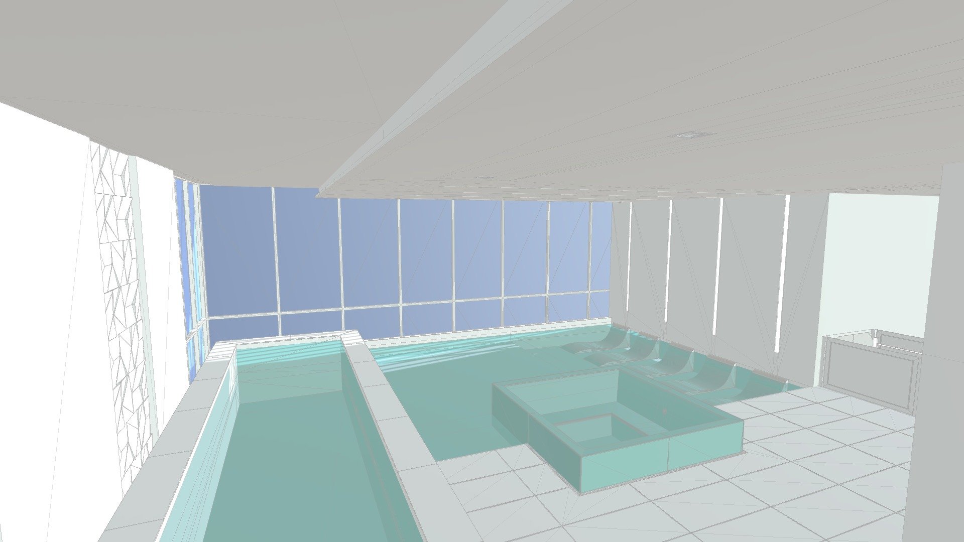Interior Piscina - teste - 3D model by juliano.rocha [15904c8] - Sketchfab