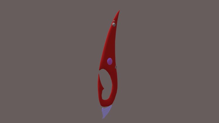 knife from valorant cheecks 3D Model