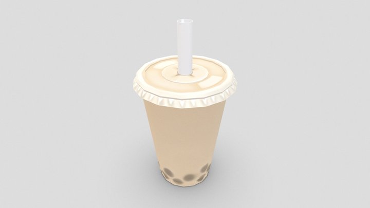 Bubble Tea 3D Model