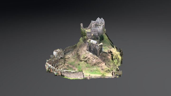 Gryf castle 3D Model