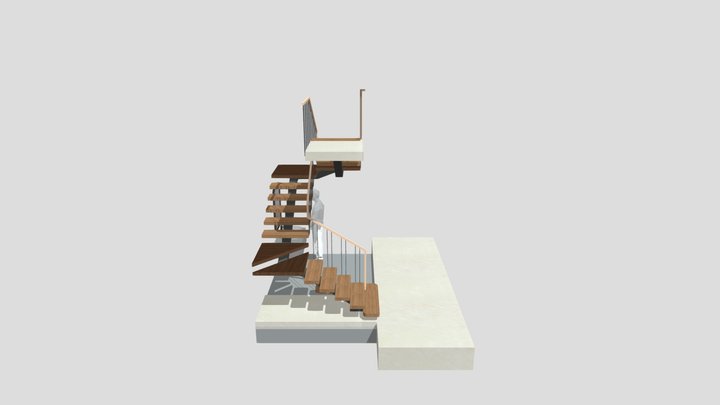 H&K STAIRCASE 3D Model