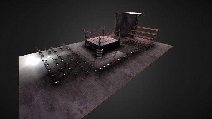 PW arena 3D Model