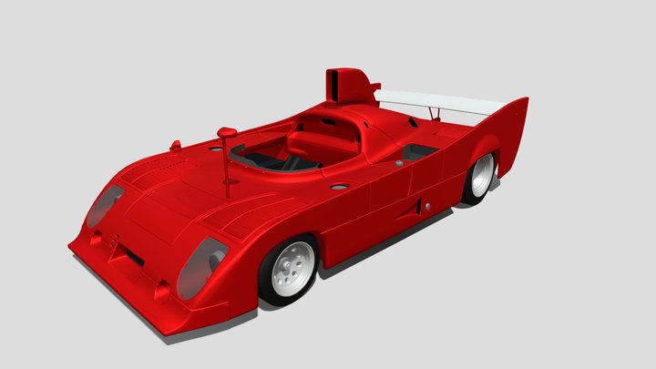 Alfa Romeo - Tipo 33 TT 12 3D Model