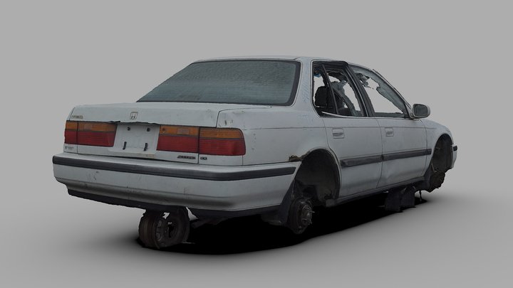 Honda Accord 03 (Raw Scan) – Gratis 3D-model STL