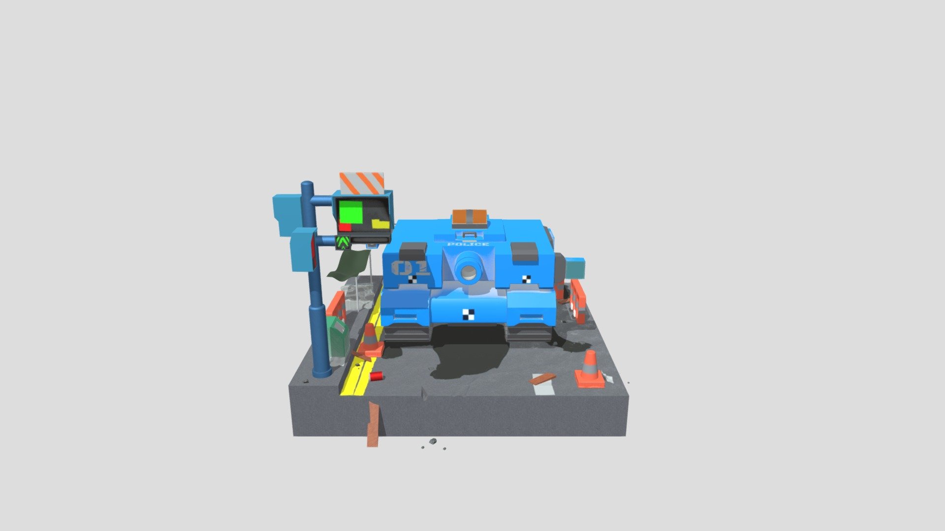Police Tank