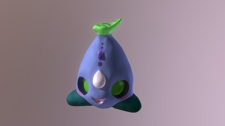 Cute Alien 3D Model