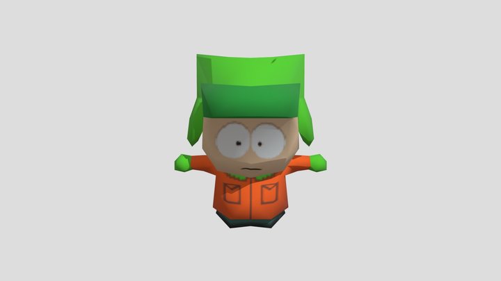 Kyle (South Park) 3D Model