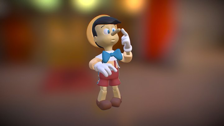 Pinokio 3D Model
