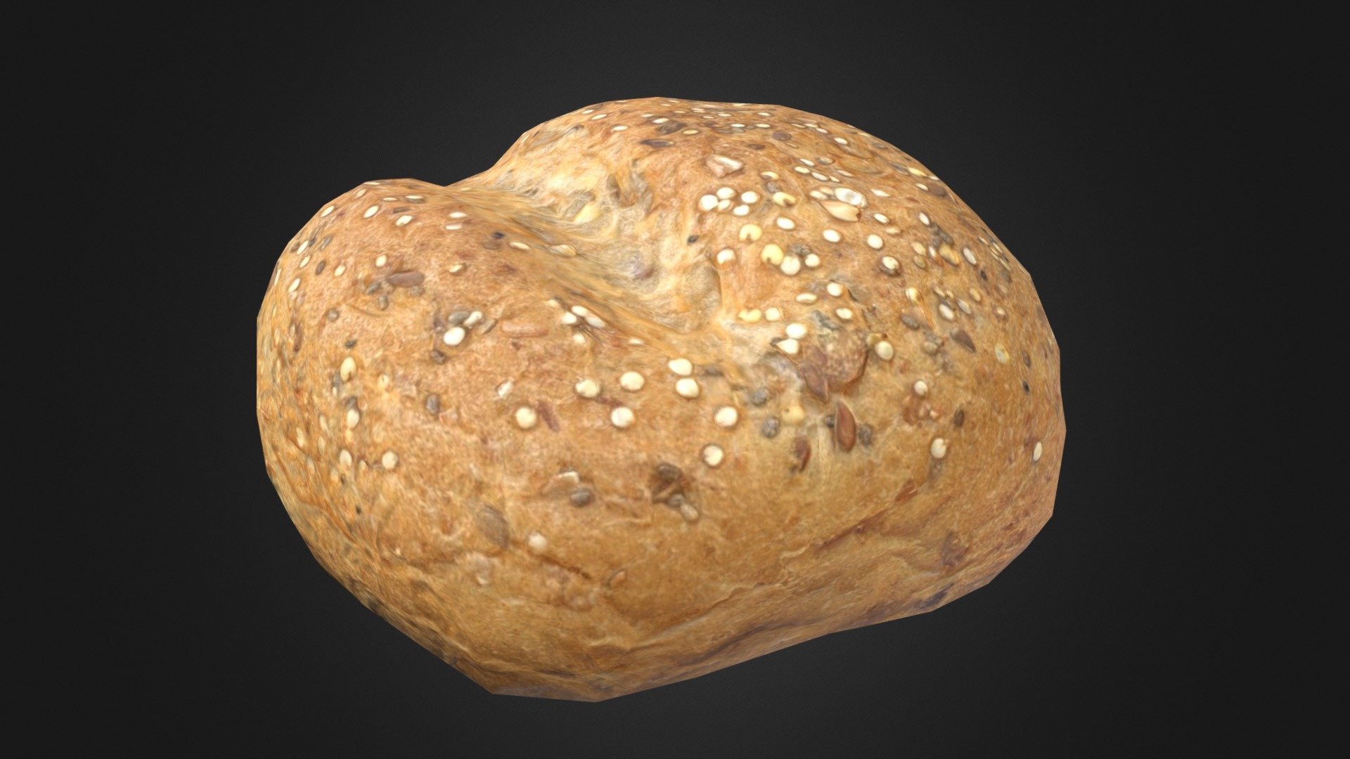 Bread Bun - Download Free 3D model by Ellis Rogers-Byrne (@ellisrb ...